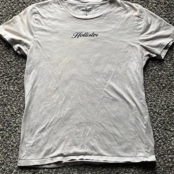 Hollister Other - Hollister T-shirt Mens Medium White Cotton Casual Crewneck